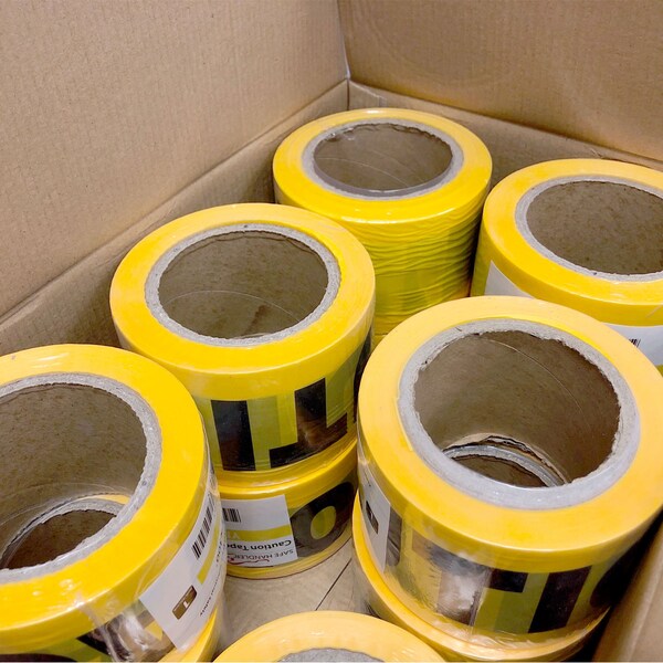 Safe Handler Caution Tape Roll 300 Ft, Yellow - BLSH-CT300-Y1