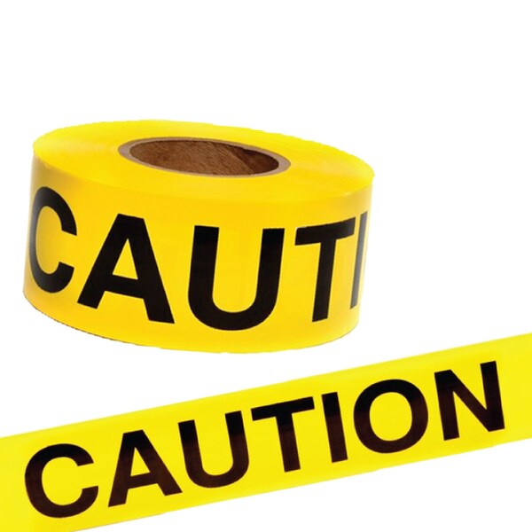 Safe Handler Caution Tape Roll 300 Ft, Yellow - BLSH-CT300-Y1