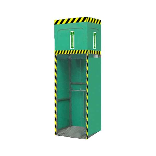Safety Tank Shower Floor-Mounted Tank Shower - F-RTS100