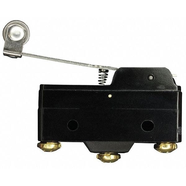 Interruptor de Acción Rápida Industrial Honeywell, Palanca, Largo, Accionador de Rodillo, SPDT, Calificación de Contacto de 15A @ 480V AC - BZ-2RW82-A2