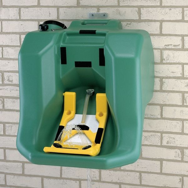 Haws Eyewash Station, Gravity-Fed, 16 gal Tank Capacity, Wall Mount, Portable, 23 in H., 22 in W - 7500