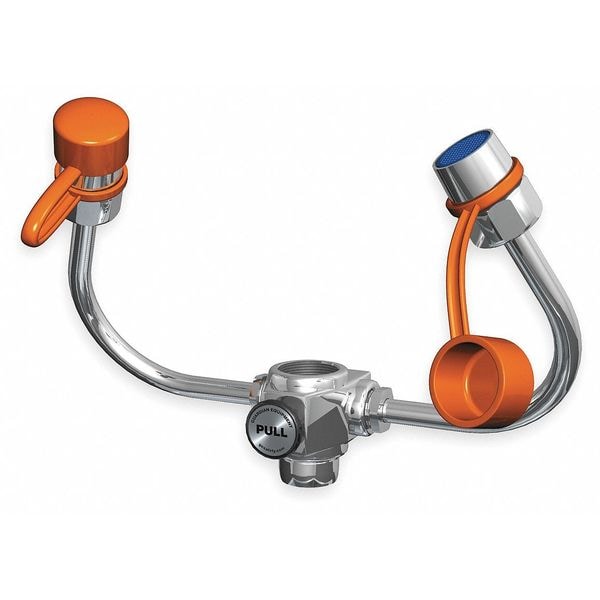 Guardian Equipment Plumbed Eyewash, Faucet Mount, Plumbed, 5 in H., 6 3/4 in W - G1101