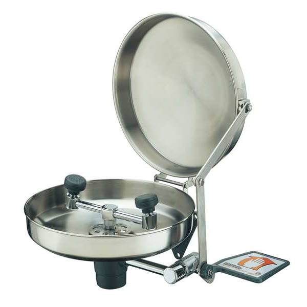 Guardian Equipment Plumbed Eyewash, Wall Mount, Plumbed, 9 in H., 15 2/3 in W - G1814BC