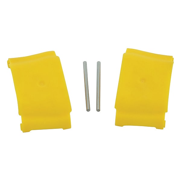 Bradley Eyewash Cover Kit, Plastic, Yellow, For Use With, Eyewash - S45-2675GR