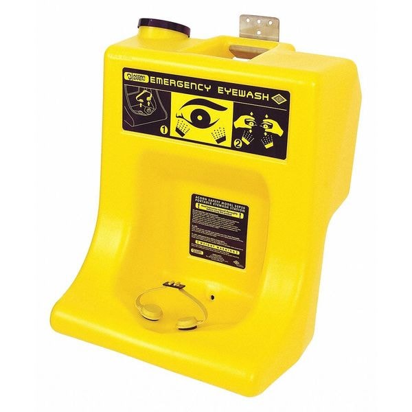 Acorn Controls Eyewash Station, 18 gal Tank Capacity, Wall Mount, 24 in H., 22 in W - S0P50