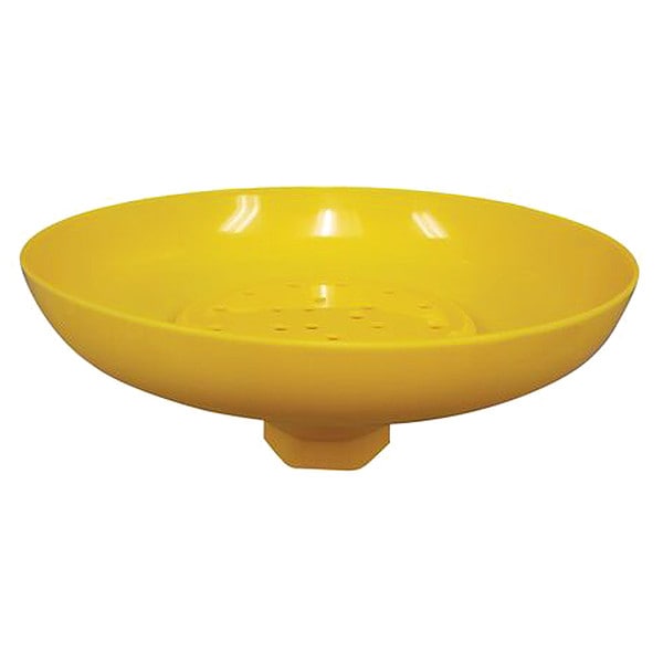 Hughes Safety Showers Shower Head, Plastic, Yellow - ABS-ROSE