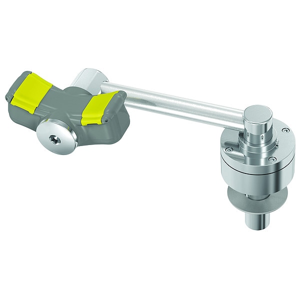 Bradley Halo Laboratory Eyewash, Deck Mount, Plumbed, 5 1/2 in H., 9 1/2 in W - S19274C