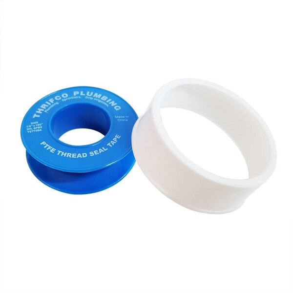 Thrifco Plumbing 1/2 Inch x 100 Inch PTFE Thread Sealing Tape - 4400155
