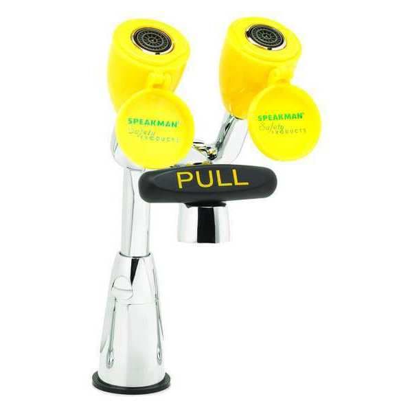 Speakman Eyewash/Faucet Combination, Faucet Mount, Counter Mounted, 9.0 H., 4.25 W - SEF-1000-CA