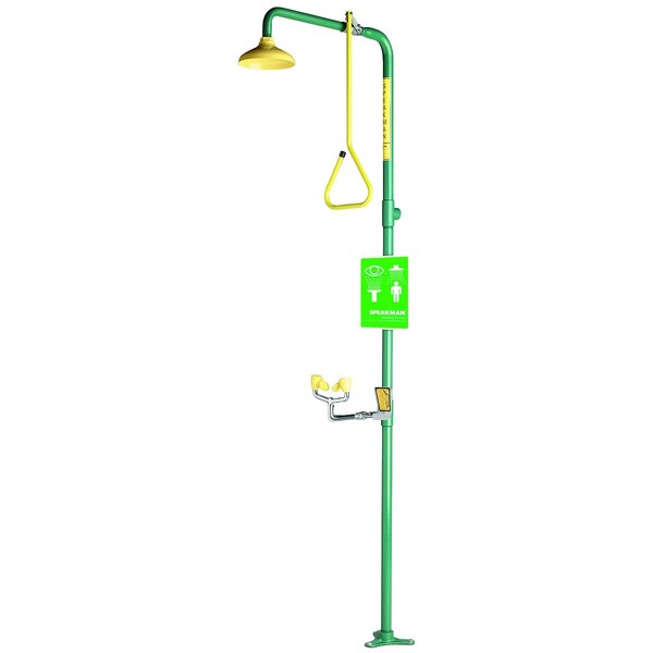 Speakman Combo Emergency Station W/ Eye/Face Wash - SE-675