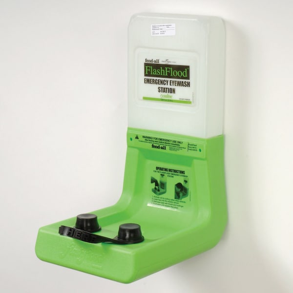 Honeywell Safety Products Fendall 1 Gallon Flash Flood Portable Eyewash Station - Premixed Cartridge - 32-000400-0000