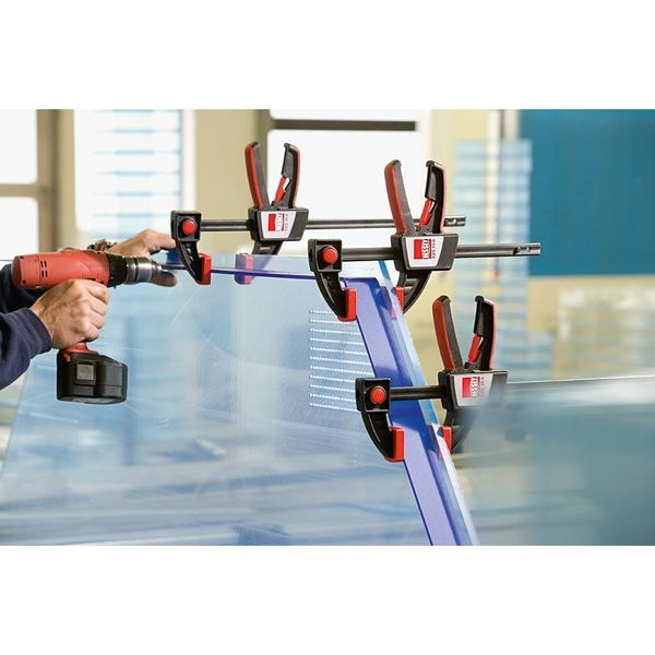Bessey 12 in Clamp, Composite Plastic Handle and 2 3/8 in Throat Depth - EZ30-6