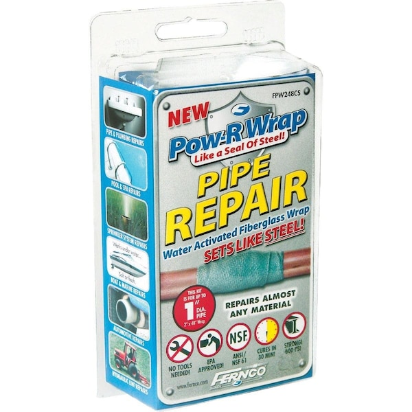 Fernco Pow-R Wrap 2 In. X 48 In. Pipe Repair Wrap - FPW24CS