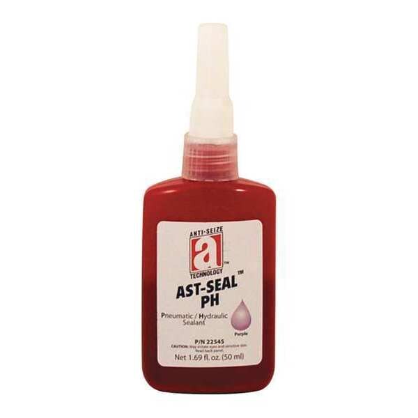 Anti-Seize Technology Pipe Thread Sealant 1.7 fl oz, Bottle, Purple, Liquid - 22545