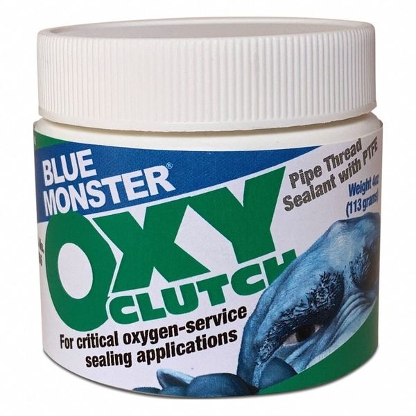 Blue Monster Medical Grade Oxygen Thread Sealant, 4oz. - 70856