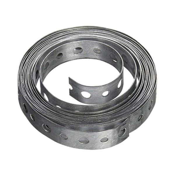 Thrifco Plumbing 26 Gauge 10ft Galvanized Plumbers Tape - 5244250