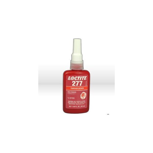 Loctite 277TM Threadlocker, High Strength 50 ml Bottle - LOC27731