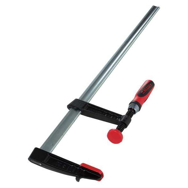 Bessey 24 in Bar Clamp, Composite Plastic Handle and 4 in Throat Depth - TG4.024+2K
