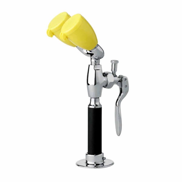 Speakman SE-927-VB Deck Mounted Drench Hose & Eyewash Combo W/ Vacuum Breaker - SE-927-VB