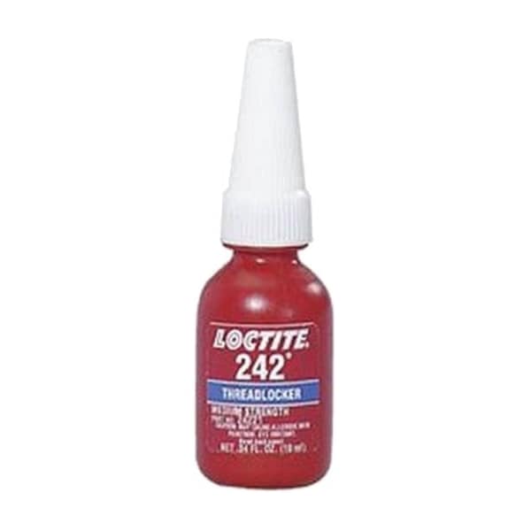 Henkel Anaerobic Threadlocker, General Purpose, Bottle, 10 Ml - 242 BLUE 10ML IDH 135354