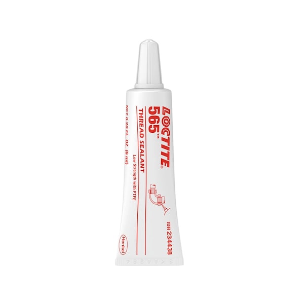 Loctite Thread Sealant, 565TM PSTR Thread Sealant, Controlled Strength 50 ml Tube - LOC56531