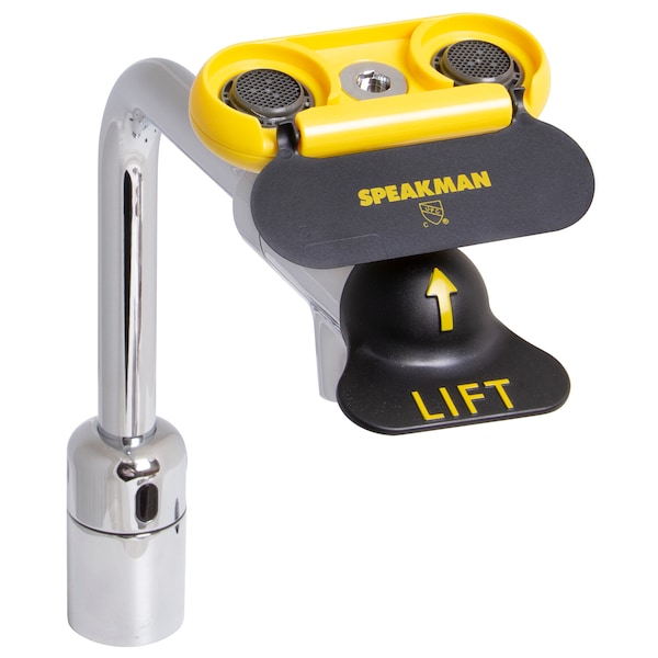 Speakman Eyesaver SEF-18100-8 Battery Powered Sensor Eyewash Faucet W/ 8" Spout - SEF-18100-8