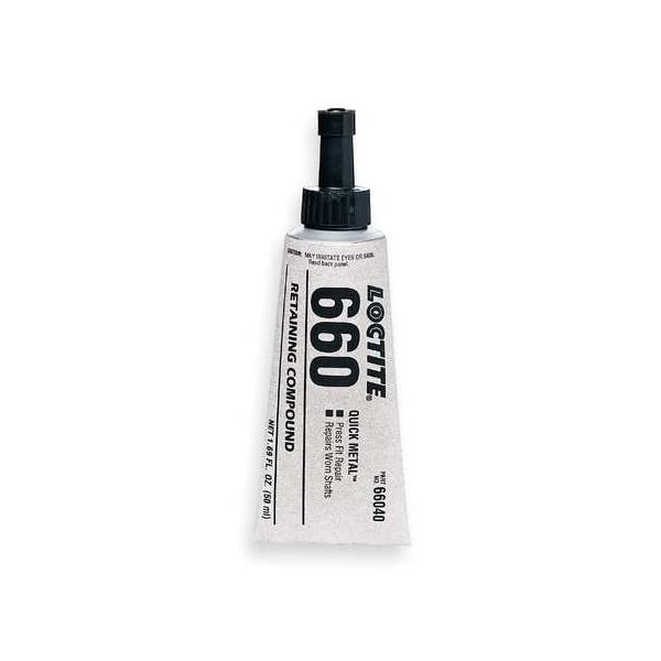 Loctite Retaining Compound, QUICK METAL PRESS FIT REPAIR RETAINING COMPOUND 660 - LOC66040