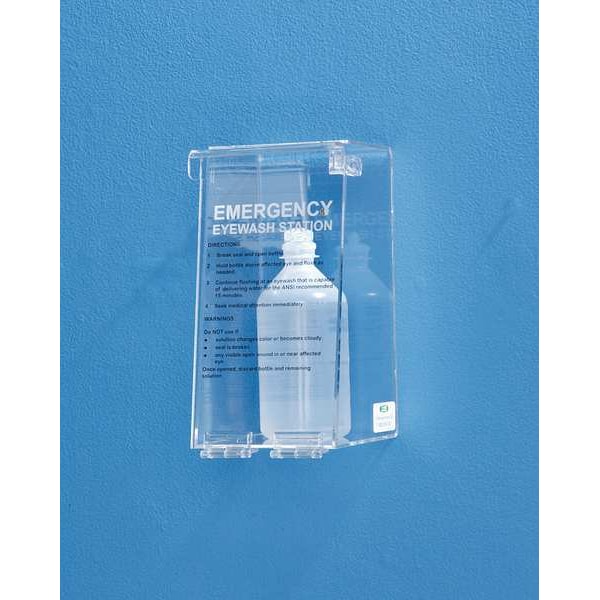 Zoro Select Eyewash Station in Fluorescent Green - 3PVL7