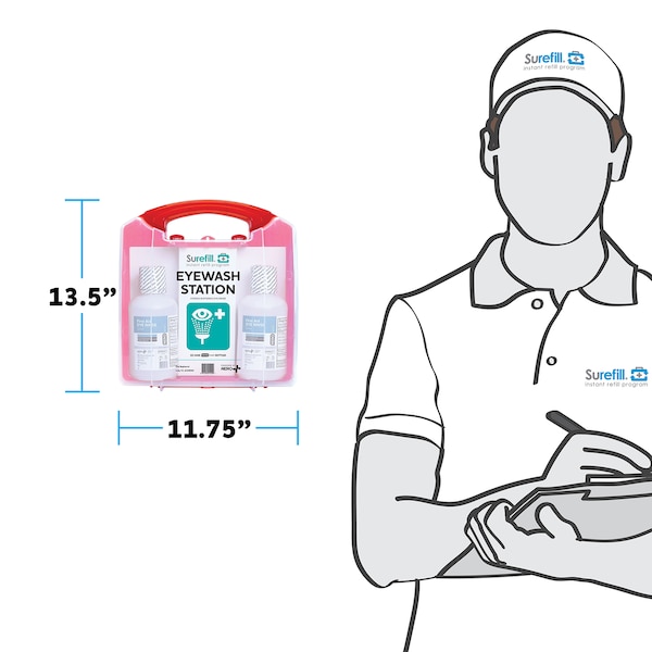 Surefill Emergency Eyewash Station Covered 50 Series - AK50EWN