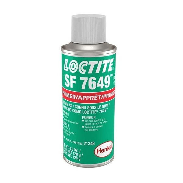 Henkel Primer Threadlocker, Speeds Cure of Anaerobic Adhesives, Can, 4.5 Oz - SF 7649 4.5OZ IDH 209715