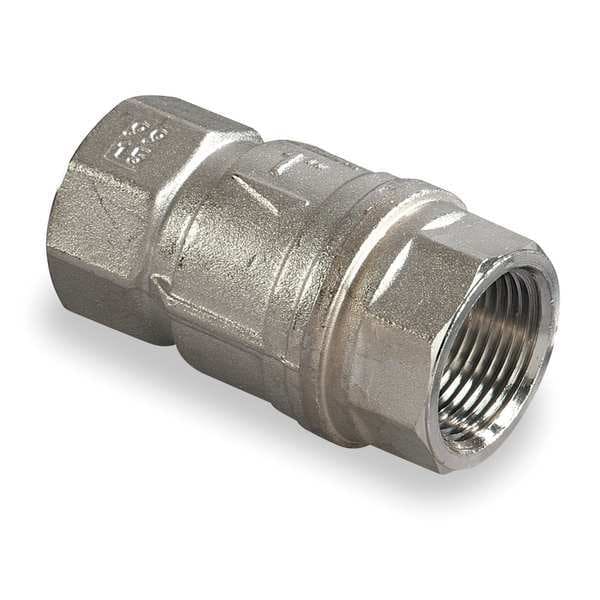 Bradley Stay Open Valve, Chrome Plated Brass, Silver - S27-278