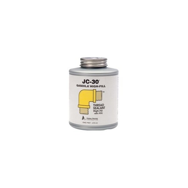 Midland Industries HIGH FILL THREAD SEALANT WITH BRUSH, 1 PT, LIQUID, WHITE, 141 - 983116