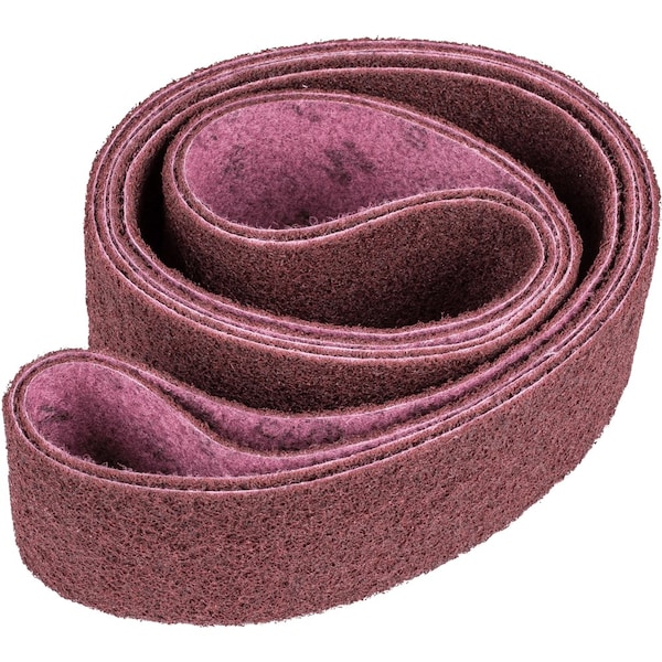 Pferd 2-1/2'' x 60'' POLIVLIES Surface Cond. Belt - Aluminum oxide - Medium grade - 43676