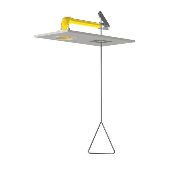 Bradley Emergency Shower, Horizontal, Flush, 20 gpm - S19-120FM