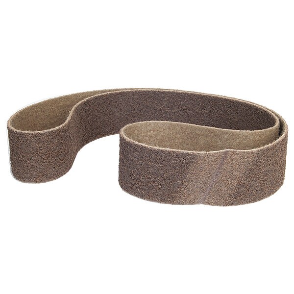 Norton Abrasives Surface-Conditioning Belt, 3 in W, 72 in L, Non-Woven, Aluminum Oxide, Not Applicable Grit, Coarse - 66623333419