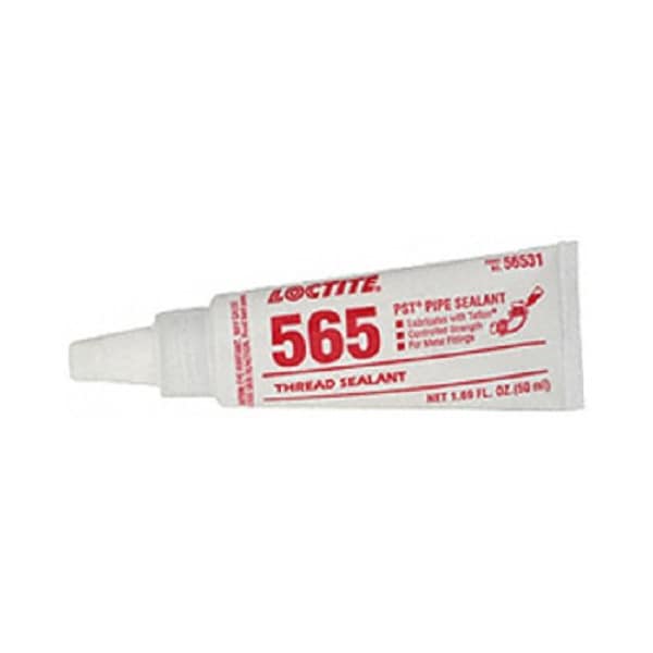 Henkel Thread Sealant; Industrial Grade; Tube; 50 Ml; Paste; Metal Pipe and Fitting - 565 CTLD STRG 50ML IDH 88551