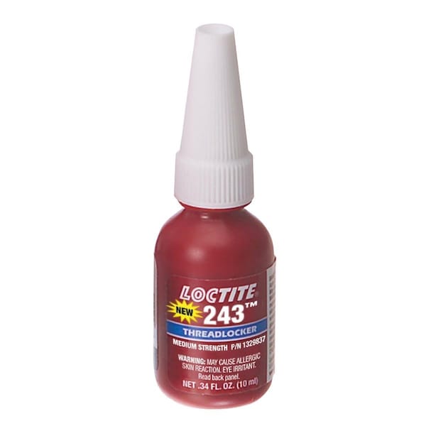 Loctite Loctite 442-1329837 10 ML Loctite 243 Threadlocker Oil Tolerant - 442-1329837