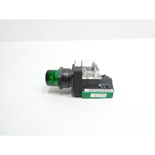 Allen Bradley BOTÓN PULSADOR ILUMINADO VERDE 120V-CA - 800H-QRBH10GAP