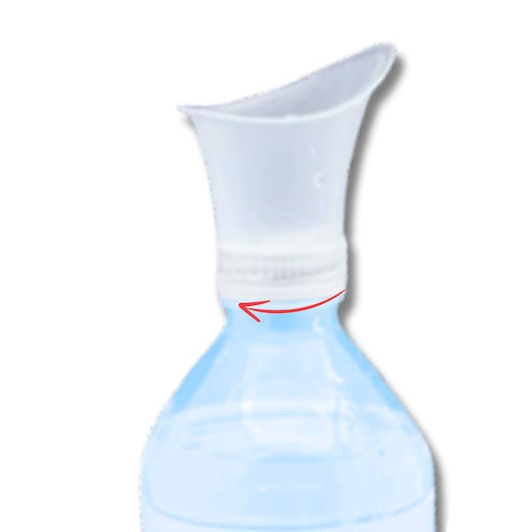 Wash+Out Eye Rinse Cup: Screws onto a Water Bottle, Comfortable & Easy-to-Use First Aid Eye Care, 10PK - 5001-10