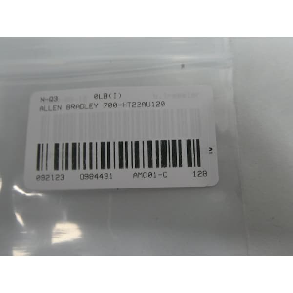 Allen Bradley RETRASO DE APAGADO DE SEÑAL 120/240V-CA 28V-CC RELÉ DE CONEXIÓN - 700-HT22AU120