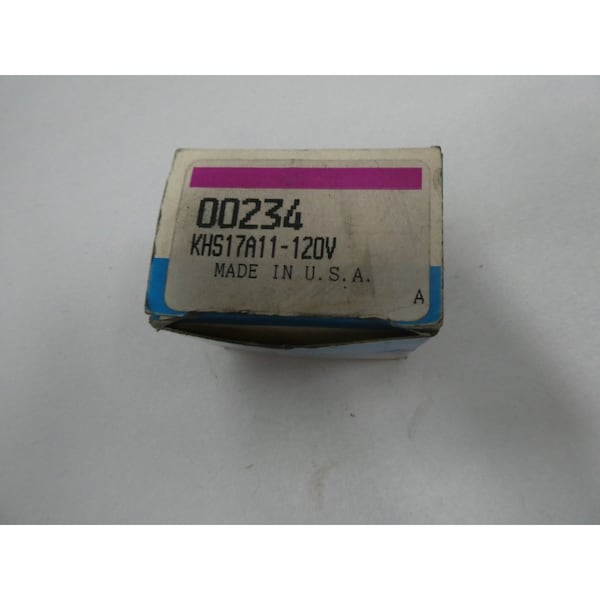 Relevador de conexión con clavija de 120V-AC Potter-Brumfield - KHS17A11-120