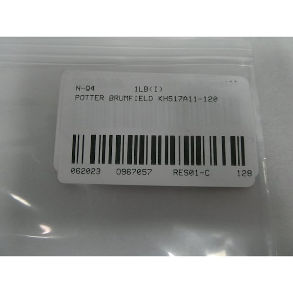 Relevador de conexión con clavija de 120V-AC Potter-Brumfield - KHS17A11-120