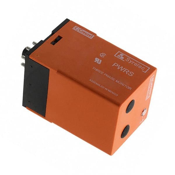 Relé de monitoreo de 3 fases Crouzet, con conexión de 11 pines, 10A SPDT, 3 X 220 VCA - PWRS220A