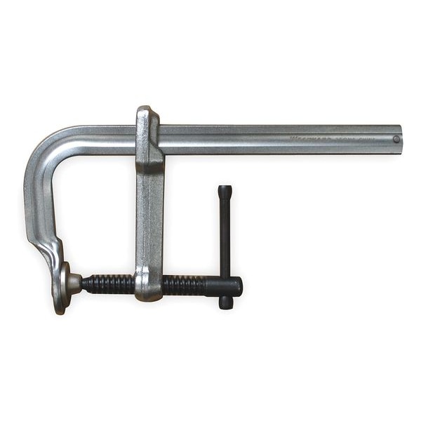 Westward 10 in Bar Clamp, Steel Handle and 4 3/4 in Throat Depth - 2FGN8