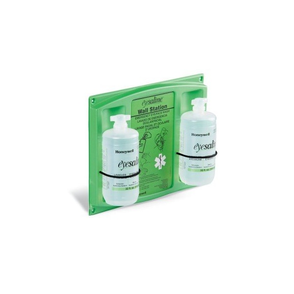 Honeywell Fendall Fendall Eyesaline Wall-Mount Eye Wash Station 19" L x 3.75" W x 14" H - PLS1498