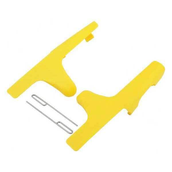 Bradley Eye and Face Wash Cover Kit, Plastic, Yellow, For Use With, Eye/Face Wash - S45-2676