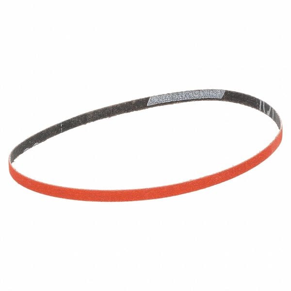 Norton Abrasives Sanding Belt, Coated, Ceramic, 120 Grit, Medium, Blaze R980P, Blaze - 66261085071