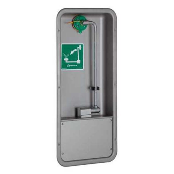 Haws Plumbed Eyewash, Wall Mount, Plumbed, 32 in H., 14 in W - 7655WCC