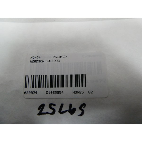 Nordson STAINLESS 40 MESH 370 MICRON FILTER ASSEMBLY 1IN NPT OTHER HOT MELT PARTS AND ACCESSORY - 7426451