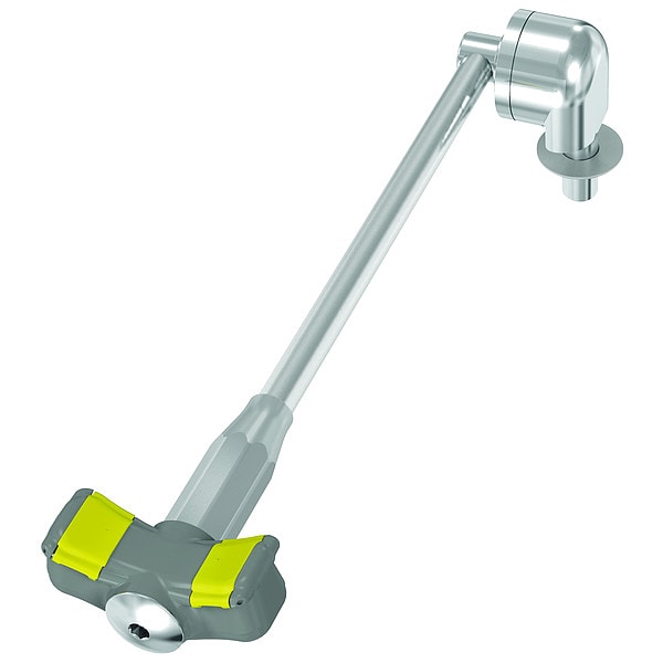 Bradley Halo Laboratory Eyewash, Deck Mount, Plumbed, 4 in H., 10 in W - S19274HDB